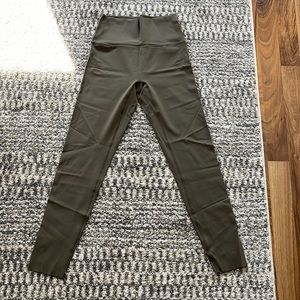 Aerie Chill. Play. Move Army Green Leggings